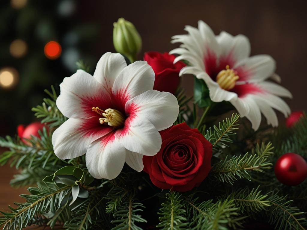 Christmas Flowers photo